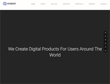 Tablet Screenshot of hubant.com